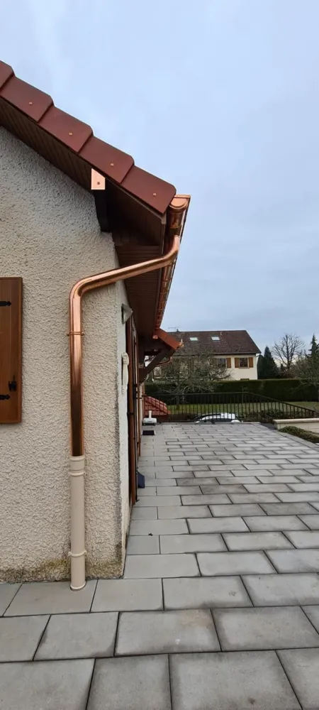 Zinguerie cote maison